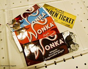 wonka's chocolate bar