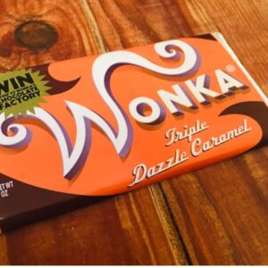 Wonka Triple Dazzle Caramel bar
