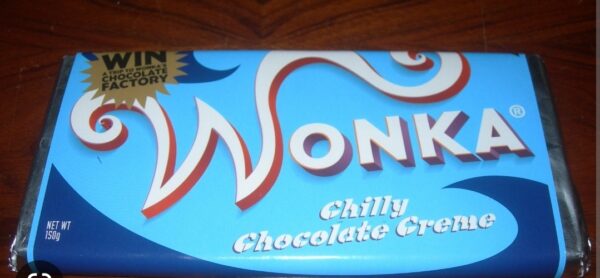 Wonka Chilly Chocolate Creme bar